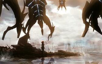 Games Mass Effect Femshep Reapers Wallpaper