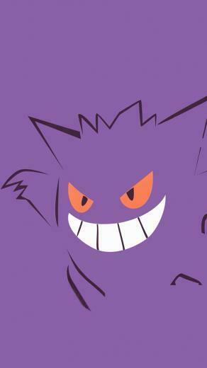 Purple Pokemon iPhone Wallpaper