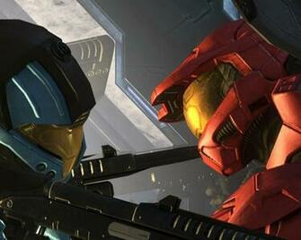 Games Halo Blue Vs Red HD Wallpaper Hq Desktop