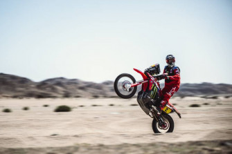Happy And Motivated To Start Dakar Honda Racing