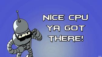 Futurama Bender Wallpaper Cpu