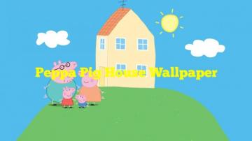 Peppa Pig House Computer Background
