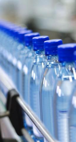 Water Blue Factory Pet Bottles Wallpaper Sc iPhone6splus
