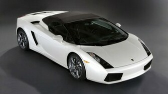 White Lamborghini Wallpaper