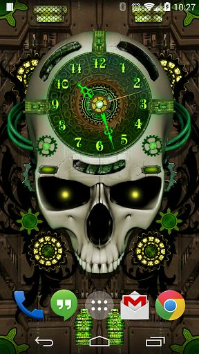 Android Steampunk Clock Un Macabro E Affascinante Live Wallpaper