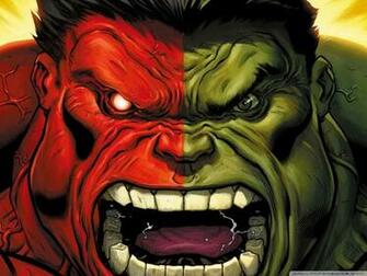 Red Hulk Vs Green 4k HD Desktop Wallpaper For Ultra