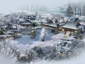 Winter Japan Anime Wallpaper Mega