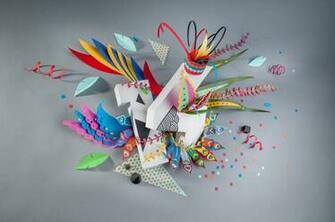 Paper Craft Wallpaper By Ink Studio Strictlypaper