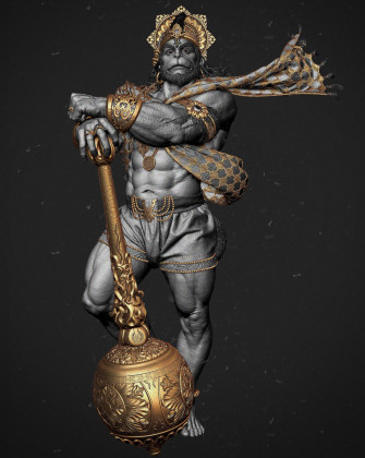 Lord Hanuman 3d Wallpaper
