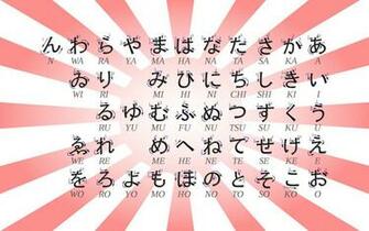 Japan Hiragana Katakana Wallpaper HD Desktop And Mobile