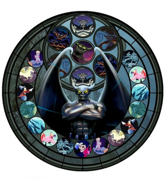 Stained Glass Chernabog By Ilselma