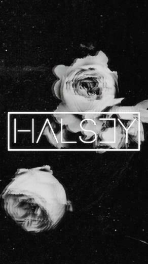 Halsey Wallpaper Black And White Emo Aesthetic Cute Love