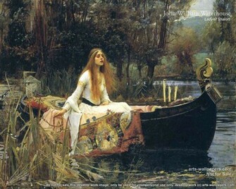 Pre Raphaelite Wallpaper X