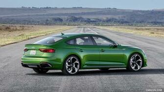 Audi Rs Sportback Color Sonoma Green Metallic Rear