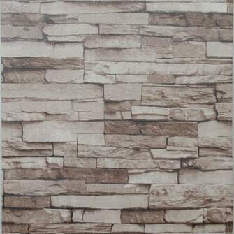 Textured 3d Stacked Stone Wallpaper Antique Shabby Chic Modern Brick
