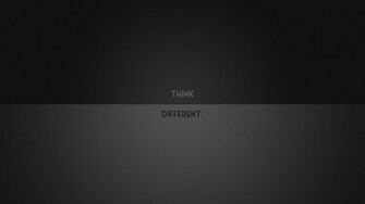 Think Different High Definition Wallpaper HD