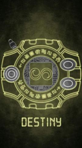 Digivice Crest Of Destiny Digimon Wallpaper Adventure