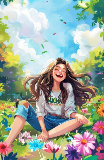 Cute Teen Girl Wallpaper