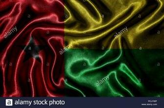 Guinea Bissau Countries Flag Wallpaper Colorful