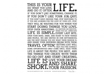 Pics Photos The Holstee Manifesto This