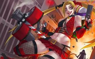 Harley Jinx Skin League Of Legends HD Wallpaper Lol Girl