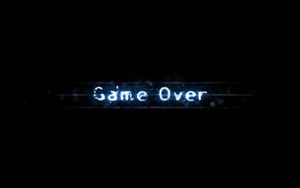 Game Over Desktop Wallpaper Background