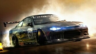 Hot Drifting HD Wallpaper
