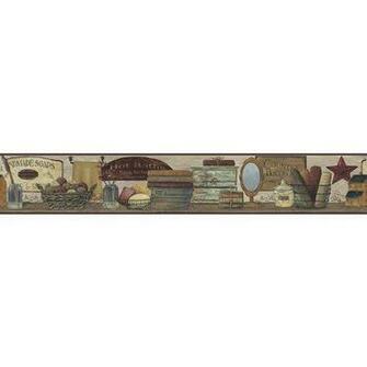 York Wallcoverings Cb5526bd Wallpaper Border Home Decor Borders Khaki