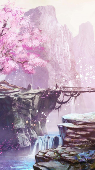 Japanese Pink Wallpaper