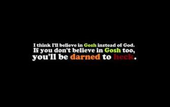 Heck Atheism Wallpaper