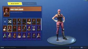 Fortnite News Fnbr On Rose Team Leader And