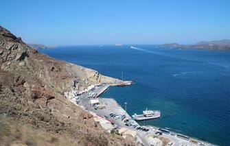 Wallpaper Sea Island Greece Santorini Fira Image For Desktop