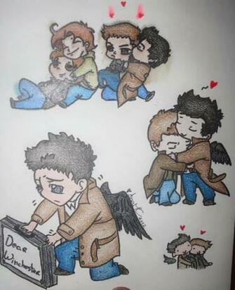 Supernatural Cute Chibis By Amcc97