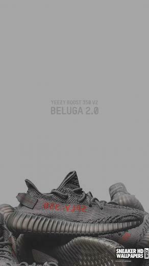 Rune On Shoes In Wallpaper Yeezy