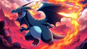 Pokemon Mega Charizard X Wallpaper