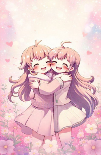 Anime Hug Wallpaper