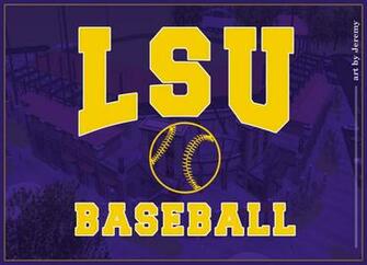 Lsu Baseball By Artbyjeremy