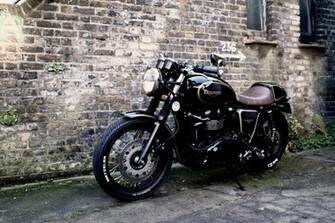 Motographite Triumph Thruxton The Black Prince
