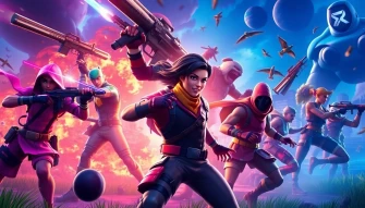 Fortnite 4k HD Ps5 Wallpaper