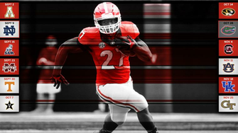Uga Football Schedule Posters