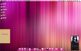 Pink Mac Wallpaper Desktop Hot By