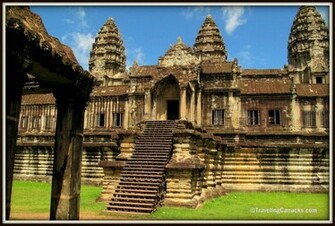 Cambodia Angkor Wat HD Wallpaper Landmarks