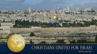 Israel Screensavers Christians United For