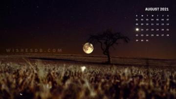 August Calendar Wishes Db