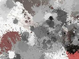 Red Paint Splatters Background Wallpaper