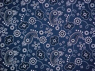 Blue Bandana Graphics Pictures Image For Myspace Layouts