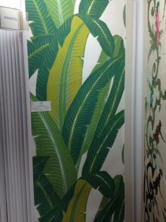 Schumacher Palm Leaf Wallpaper Things I Want In A Home