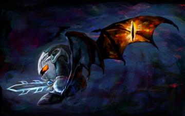 Dark Meta Knight Kirby Art Character