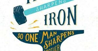 Iron Sharpens Scripture Wallpaper Proverbs