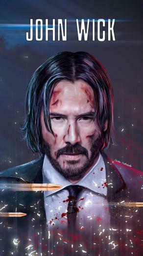 John Wick Chapter iPhone Wallpaper In